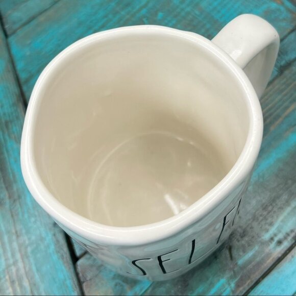 Rae Dunn M Stamped Selfie Mug BNWT - Picture 4 of 7